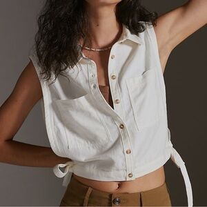 Pilcro Button-Up Top